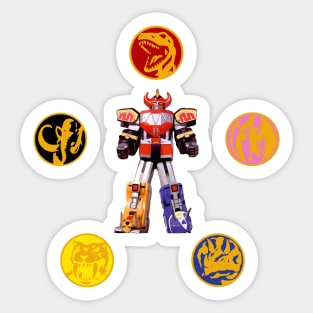 Mighty Morphin' Power Rangers Sticker